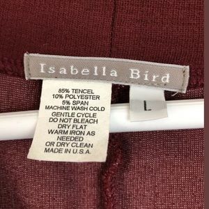 isabella bird Dresses - Isabella Bird Sweater Dress Faux Wrap Maroon isabella bird Dresses - Isabella Bird Sweater Dress Faux Wrap Maroon